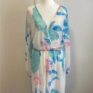 Floral Long Sleeve Dress